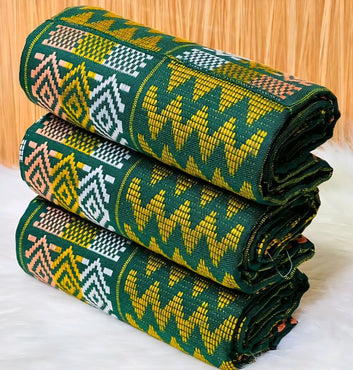 MG Authentic Hand Weaved Kente Cloth A9744