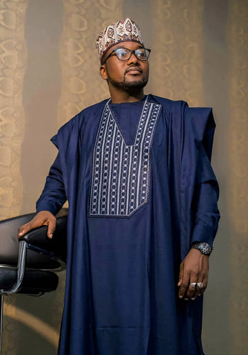 MG Prestige 3 Piece Yoruba Agbada Traditional Clothing AGP