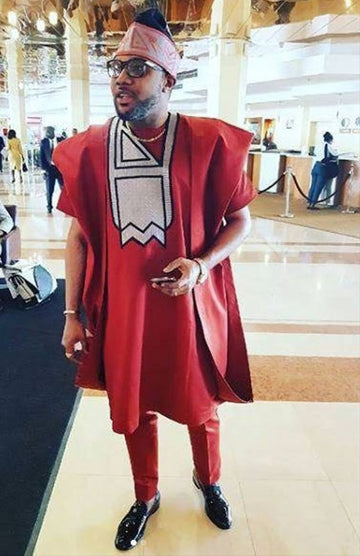 MG Prestige 3 Piece Yoruba Agbada Traditional Clothing AGP