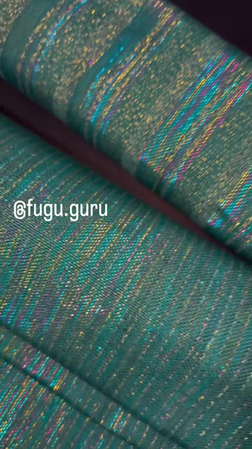 Fugu Guru New Fashion Brand Collection gives highest quality Striped Bonwire Kente Cloth/ FG81