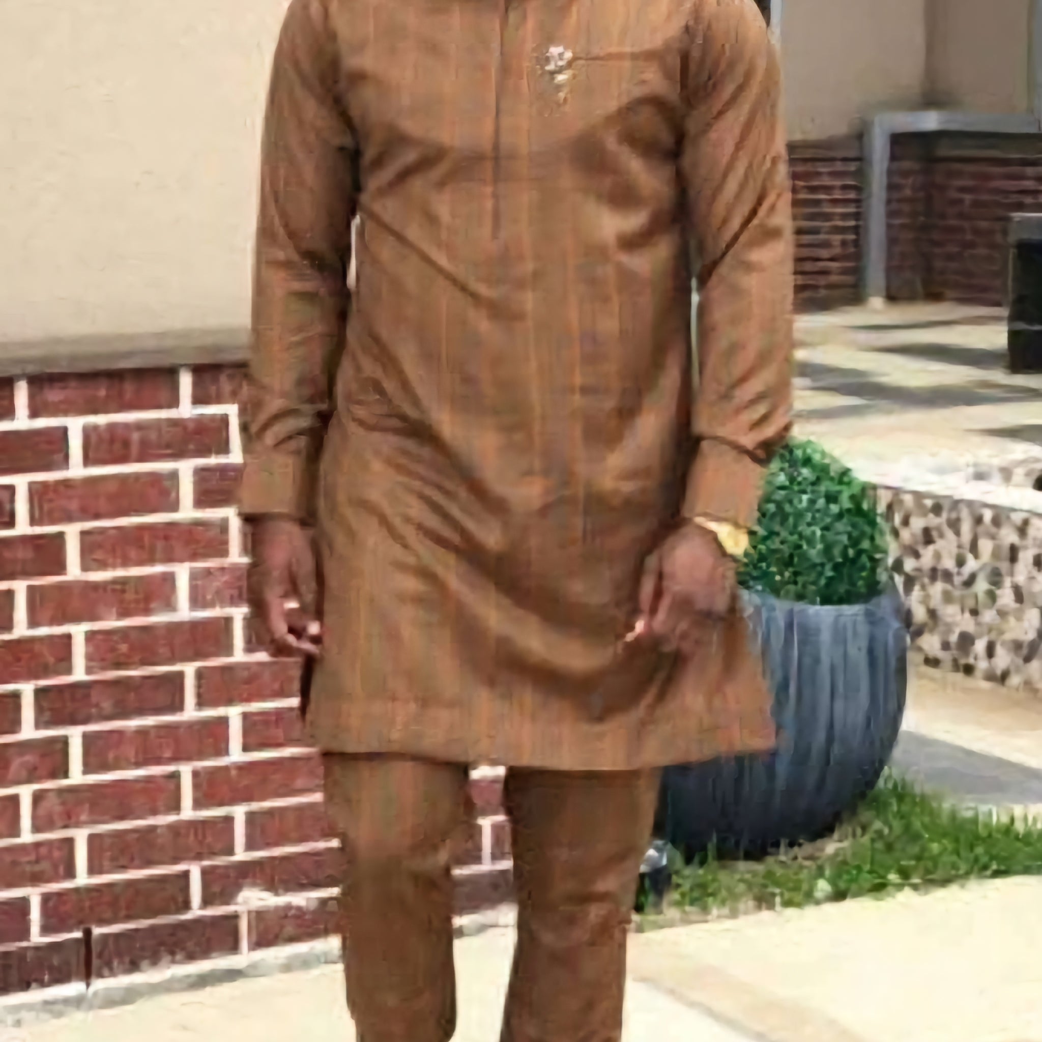 MG Men's Traditional African Wear/ Kafka, African Suit T30