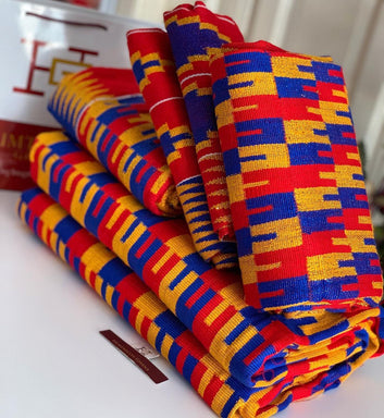 MG Premium Hand Weaved Kente Cloth P