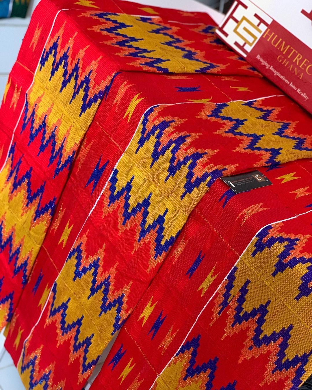 MG Premium Hand Weaved Kente Cloth P284