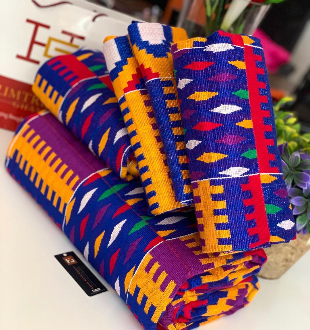 MG Premium Hand Weaved Kente Cloth P