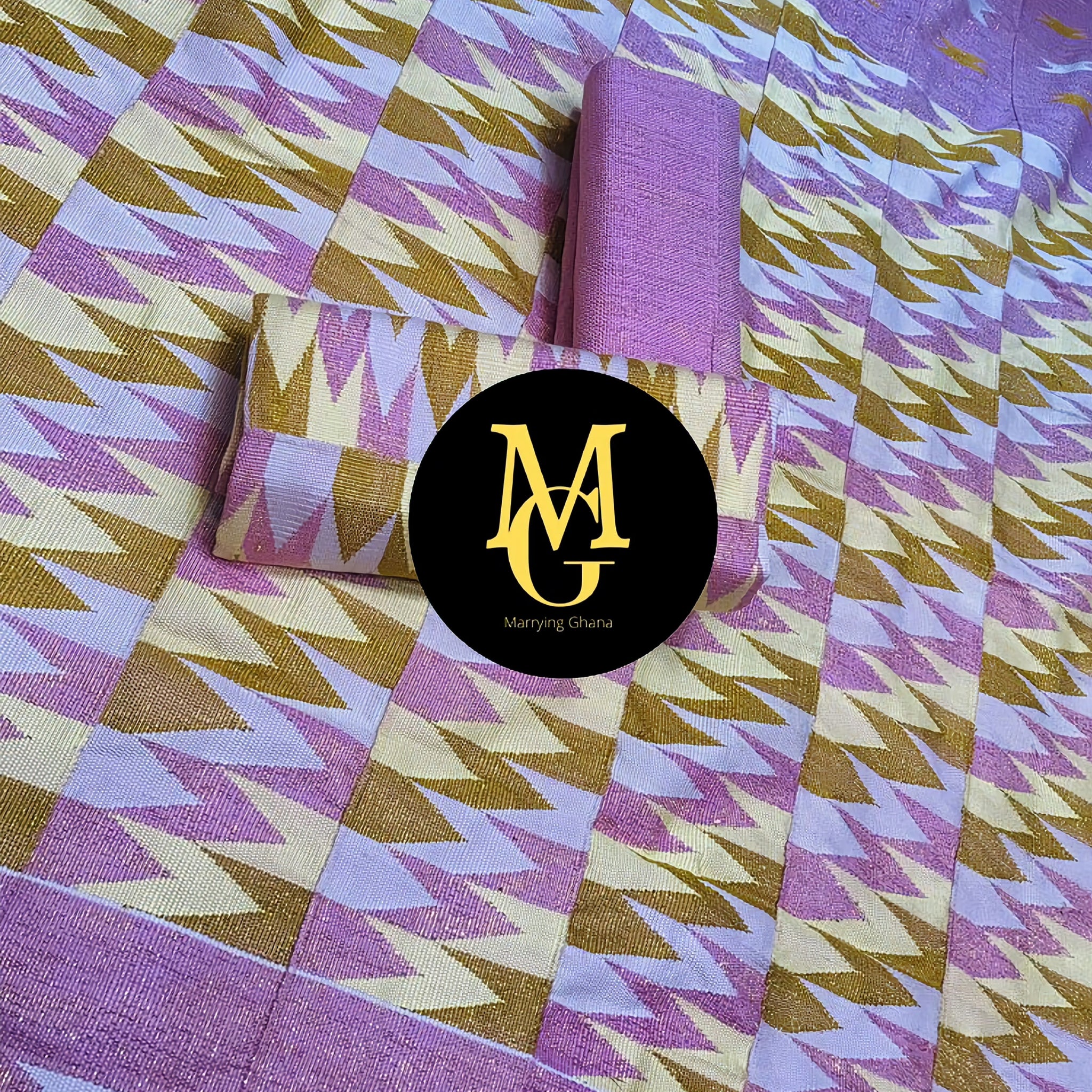 MG Premium Hand Weaved Kente Cloth P160