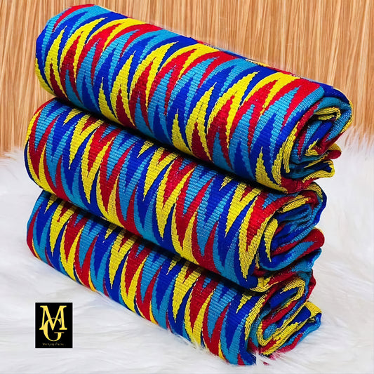 MG Premium Hand Weaved Kente Cloth P45