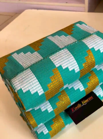 Kente Haven New Fashion Hand Weaved Kente Cloth KH150