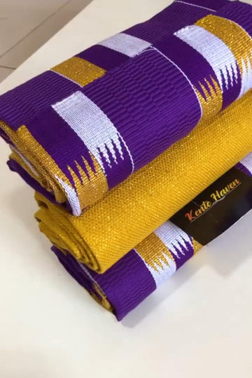 Kente Haven Fashion Hand Weaved Kente Cloth KH176