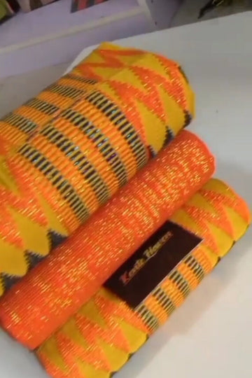 Kente Haven New Fashion Hand Weaved Kente Cloth KH168