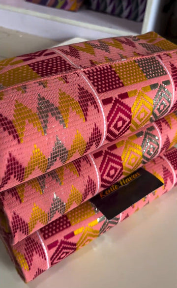 Kente Haven Fashion Hand Weaved Kente Cloth KH236