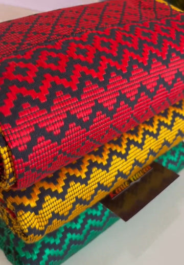 Kente Haven Ombre Fashion Hand Weaved Kente Cloth KH181