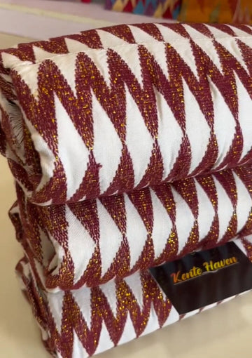 Kente Haven New Fashion Hand Weaved Kente Cloth KH244