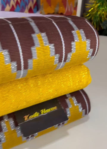 Kente Haven Fashion Hand Weaved Kente Cloth KH254