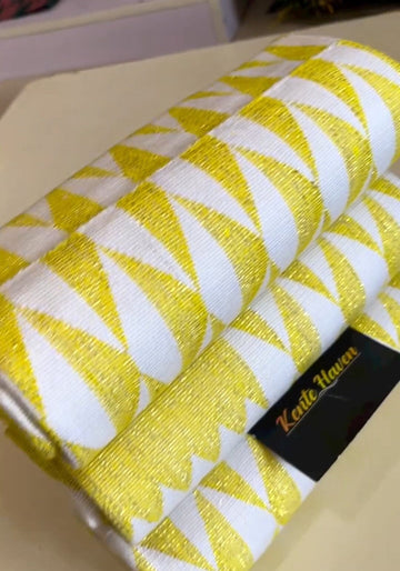 Kente Haven New Fashion Hand Weaved Kente Cloth KH196