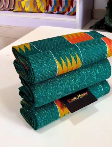 Kente Haven New Fashion Hand Weaved Kente Cloth KH140