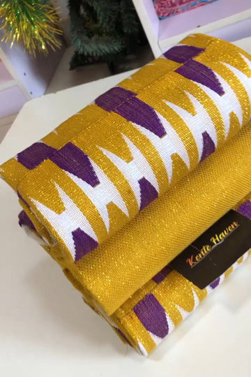 Kente Haven New Fashion Hand Weaved Kente Cloth KH156