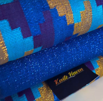Kente Haven Fashion Hand Weaved Kente Cloth KH187