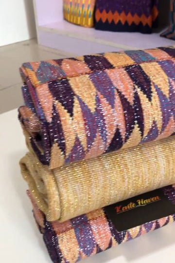 Kente Haven Blend Fashion Hand Weaved Kente Cloth KH183
