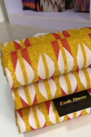 Kente Haven New Fashion Hand Weaved Kente Cloth KH192