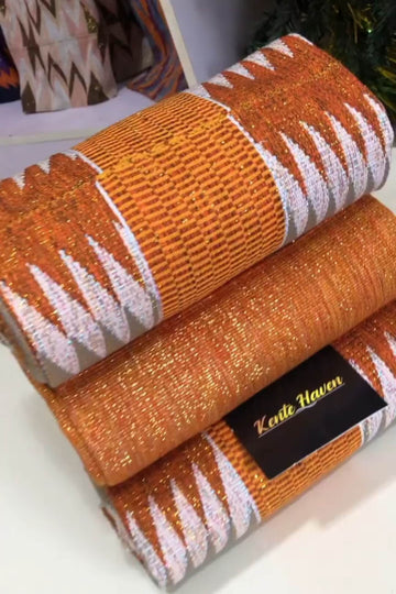 Kente Haven Blend Fashion Hand Weaved Kente Cloth KH170