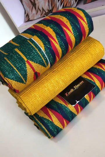 Kente Haven New Fashion Hand Weaved Kente Cloth KH191