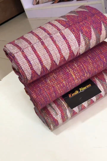 Kente Haven Blend Fashion Hand Weaved Kente Cloth KH223