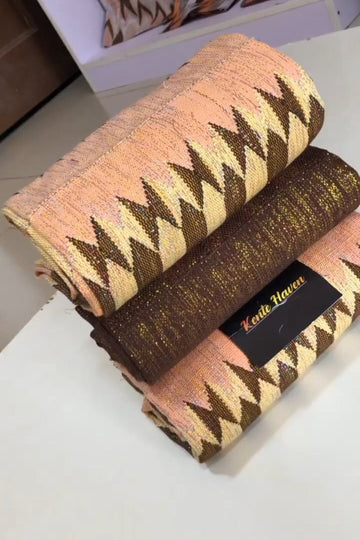 Kente Haven New Fashion Hand Weaved Kente Cloth KH188