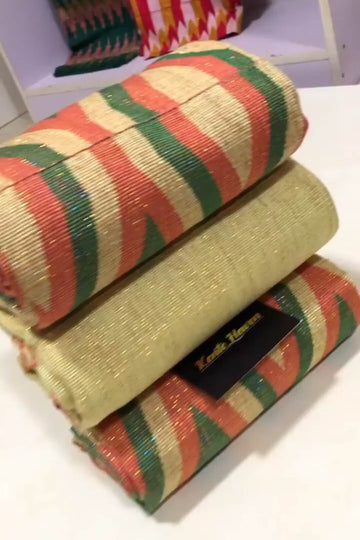 Kente Haven Blend Fashion Hand Weaved Kente Cloth KH134