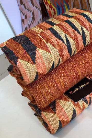 Kente Haven New Fashion Hand Weaved Kente Cloth KH227