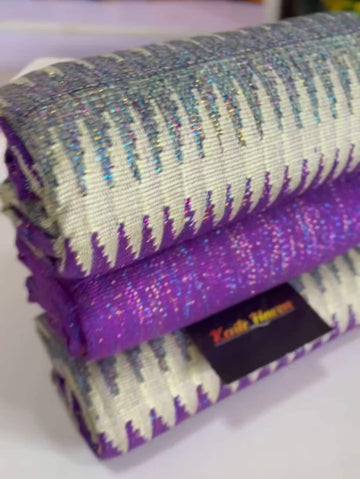 Kente Haven Blend Fashion Hand Weaved Kente Cloth KH206