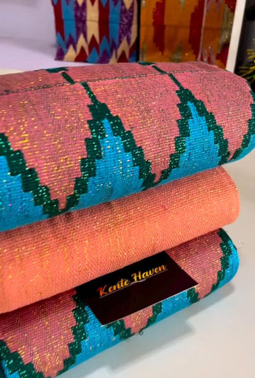 Kente Haven Fashion Hand Weaved Kente Cloth KH226