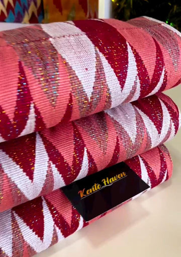 Kente Haven New Fashion Hand Weaved Kente Cloth KH204