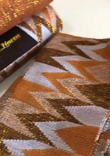 Kente Haven New Fashion Hand Weaved Kente Cloth KH202