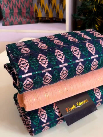Kente Haven Fashion Hand Weaved Kente Cloth KH165