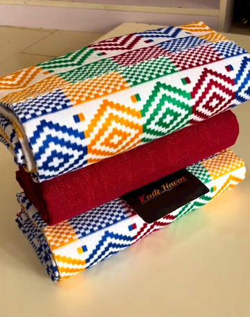 Kente Haven Fashion Hand Weaved Kente Cloth KH185