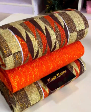 Kente Haven New Fashion Hand Weaved Kente Cloth KH026