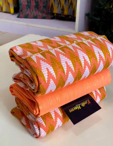 Kente Haven New Fashion Hand Weaved Kente Cloth KH138