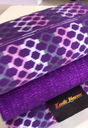 Kente Haven New Fashion Hand Weaved Kente Cloth KH139