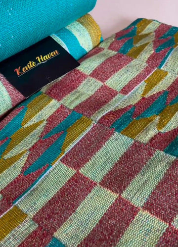 Kente Haven Fashion Hand Weaved Kente Cloth KH231