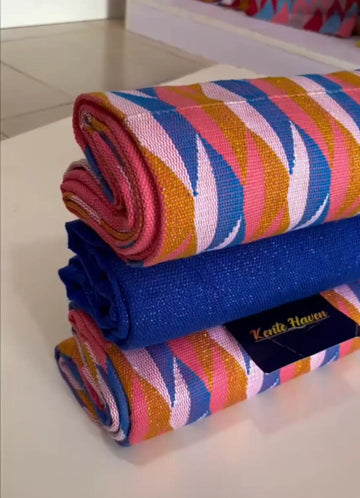 Kente Haven New Fashion Hand Weaved Kente Cloth KH217