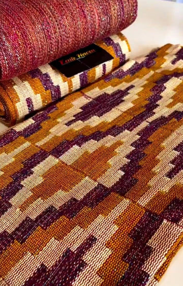 Kente Haven Blend Fashion Hand Weaved Kente Cloth KH268