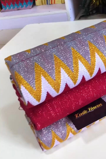 Kente Haven Blend Fashion Hand Weaved Kente Cloth KH160