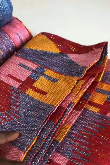 Kente Haven Blend Fashion Hand Weaved Kente Cloth KH174