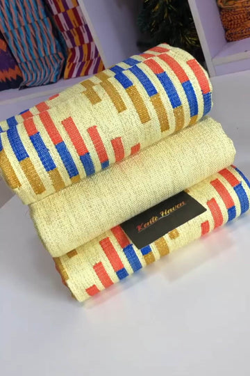 Kente Haven Ombre Fashion Hand Weaved Kente Cloth KH157