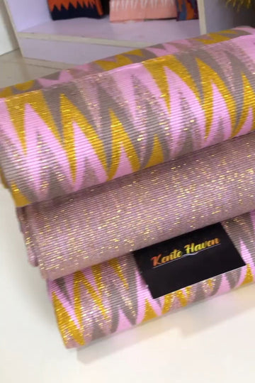 Kente Haven New Fashion Hand Weaved Kente Cloth KH193