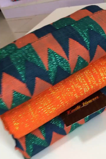 Kente Haven New Fashion Hand Weaved Kente Cloth KH270