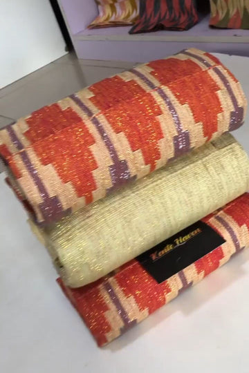 Kente Haven Fashion Hand Weaved Kente Cloth KH272