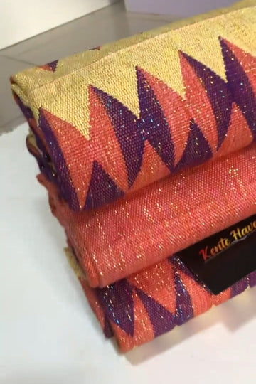 Kente Haven Fashion Hand Weaved Kente Cloth KH229