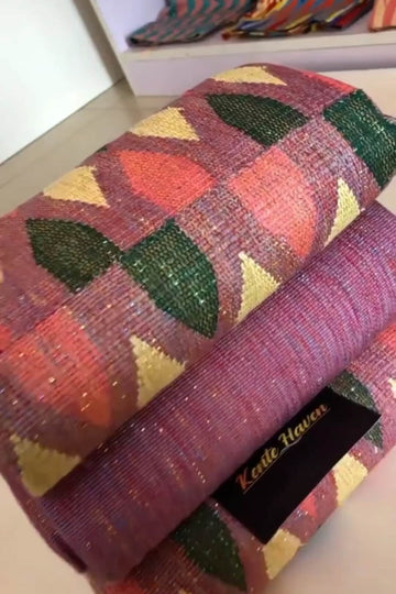Kente Haven Blend Fashion Hand Weaved Kente Cloth KH265