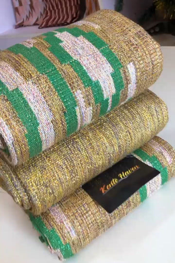 Kente Haven Blend Fashion Hand Weaved Kente Cloth KH210